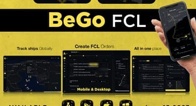 🚢BeGo anuncia el lanzamiento de su nueva herramienta 'BeGo transporte de carga marítima'
