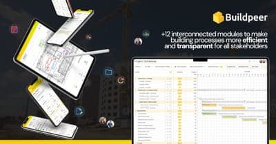 🏗️ Brick and Mortar invierte en la plataforma de software de construcción Buildpeer