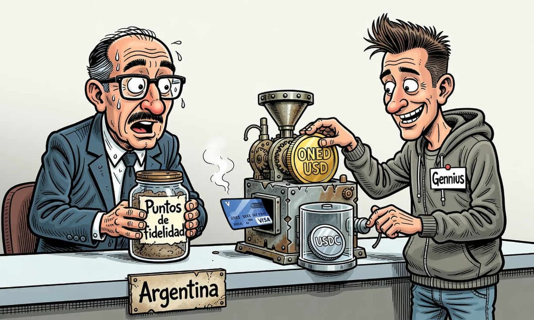 💳 Coinbase y Gennius lanzarán stablecoin ONED USD en bancos de Argentina y Latinoamérica